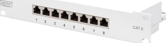 Digitus Skap Veggmonterbar Lysegrå Ral 7035 12U 10"