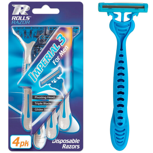 Engangshøvler Rolls Razor Imperial For Men 4-pk.