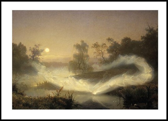 Dancing Fairies By August Malmström Plakat Plakat / 21x30cm