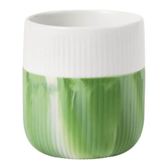 Royal Copenhagen - Riflet Contrast Marble krus 35 cl gress Royal Copenhagen - Riflet Contrast Marble krus 35 cl gress