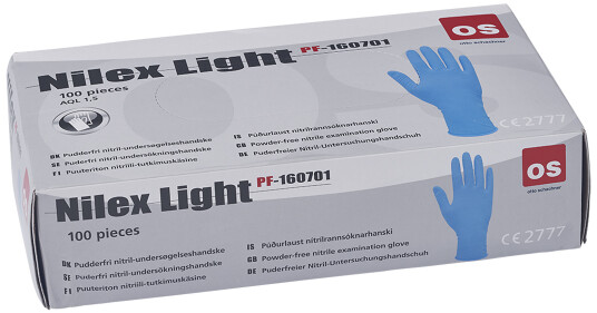 Nilex Light eng.hanske nitril pf 1607 11 pk/100 Nilex Light eng.hanske nitril pf 1607 11 pk/100