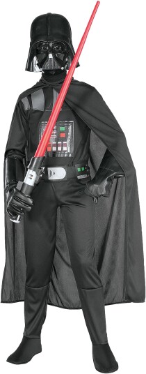 Star Wars Kostyme Darth Vader 5-6 år Star Wars Kostyme Darth Vader 5-6 år