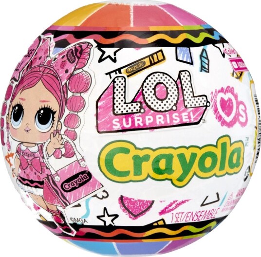 L.O.L. Surprise! Loves CRAYOLA Tots Overraskelsesdukke 4+ år