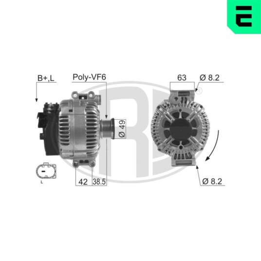 Dynamo ERA 210476A