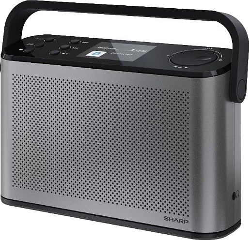 Sharp DR P540 bærbar FM/DAB+ radio Grå