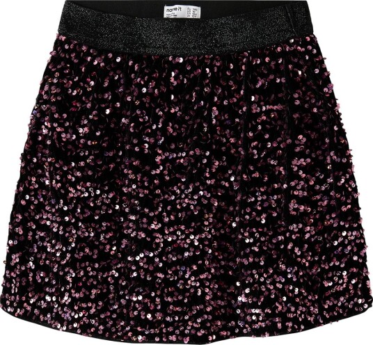 Name It Skjørt NkfRunica Catawba Grape Name It 10 år (140) Skjørt Rosa Svart