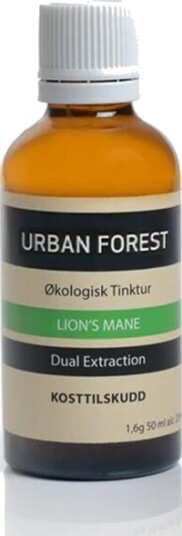 Urban Forest lions mane tinktur 50 ml Urban Forest lions mane tinktur 50 ml