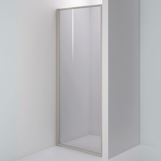 INR Iconic Nordic Rooms Dusjvegg Edge 2 Måltilpasset - Venstre / Stone Grått Glass INR Iconic Nordic Rooms Dusjvegg Edge 2 Måltilpasset - Venstre / Stone Grått Glass