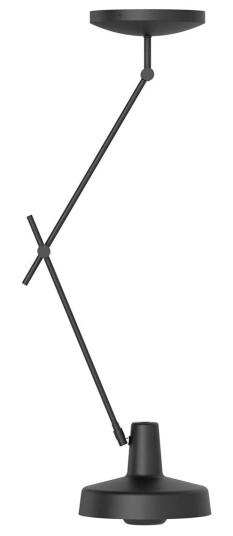 Grupa Arigato enkel taklampe - Svart Grupa Arigato enkel taklampe - Svart