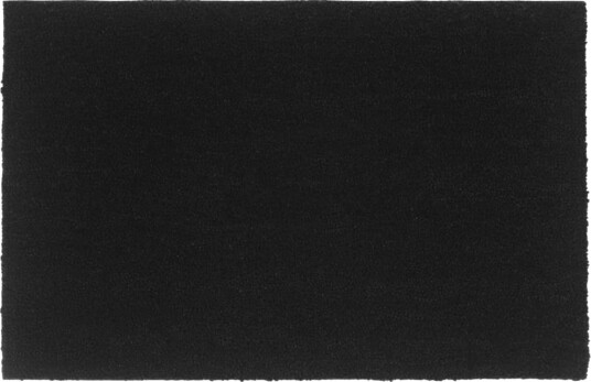 Dørmatte svart 65x100 cm tuftet kokosfiber 8721012225046