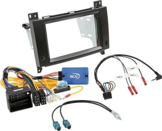 2 Din Kit Mercedes Vito 2014 2024 Rattbetj. Passiv
