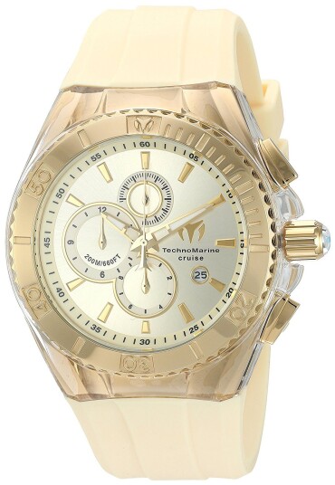 Technomarine Herreklokke TM 115216 Cruise Star Gull/Gummi Ø44 mm Technomarine Herreklokke TM 115216 Cruise Star Gull/Gummi Ø44 mm