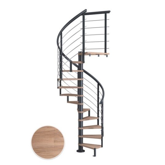 Dolle Montreal Spiral Eik H-oljet 7016 Design 13T Ø120 Dolle Montreal Spiral Eik H-oljet 7016 Design 13T Ø120