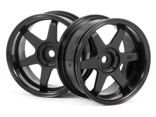 HPI Racing 3846 Te37 Wheel 26Mm Black 6Mm Offset