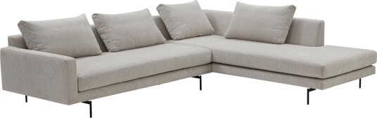 Wendelbo Edge V2 Modulsofa 11+33 Soft 2/ Sort Wendelbo Edge V2 Modulsofa 11+33 Soft 2/ Sort