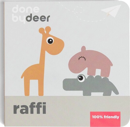 Done By Deer Raffi Friends Pekebok I Papp - Fargemiks