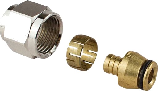 Uponor Fpl-x PEX DR Koblingsett Forniklet 15mmx2.5x1/2" Uponor Fpl-x PEX DR Koblingsett Forniklet 15mmx2.5x1/2"