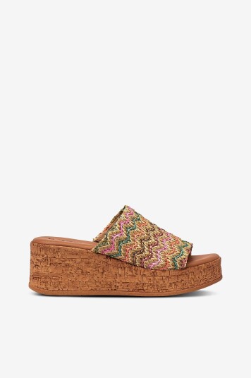 Tamaris Slip ons Sandal Beige Tamaris Slip ons Sandal Beige