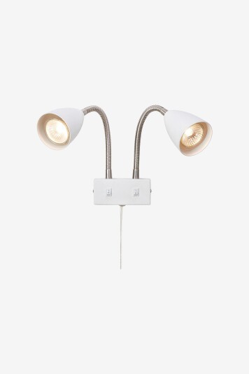 Markslöjd Vegglampe Ciro 2L Hvit Markslöjd Vegglampe Ciro 2L Hvit