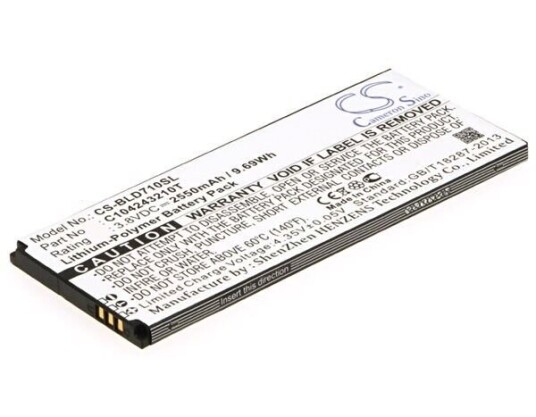 Blu N030L batteri (2550 mAh 3.8 V)