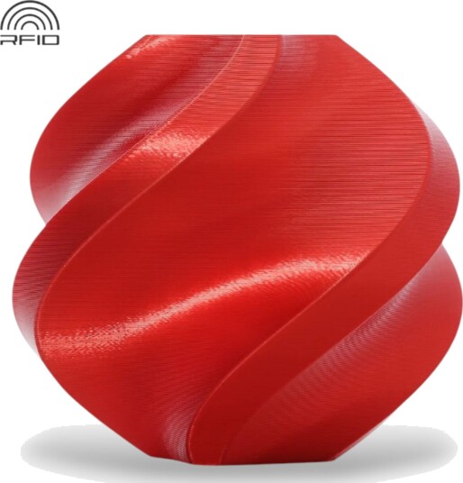 Bambu Lab Pla Silk+ Candy Red