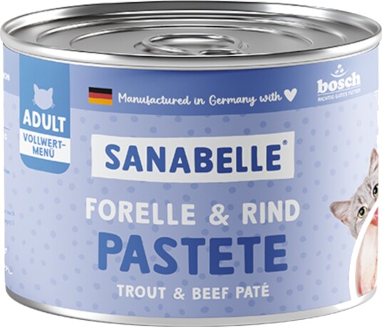 Sanabelle All Meat Ørret Og Storfekjøtt 6 X 195 G