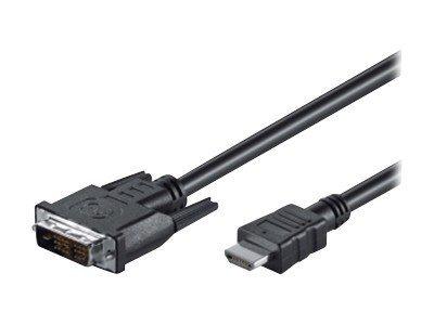 MCAB adapterkabel - HDMI / DVI - 2 m MCAB adapterkabel - HDMI / DVI - 2 m