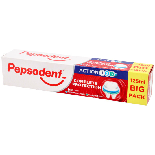Pepsodent Tannkrem 125 ml. Complete Protection Action