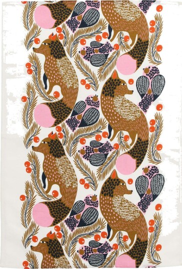 Ketunmarja Kjøkkenhåndkle 47x70 cm Flerfarget
