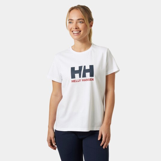 Helly Hansen HH Logo 3.0 T skjorte Dame Hvit XL