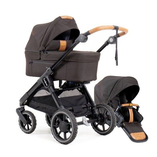 Barnevogn Komplett Emmaljunga Sento Max Flat Outdoor Brown