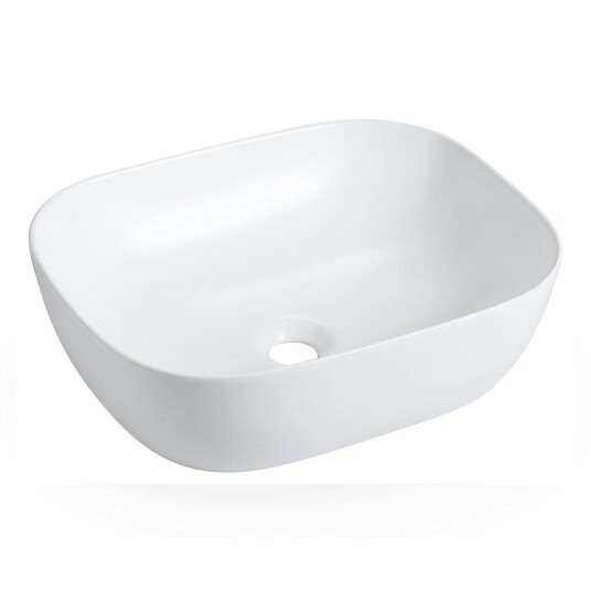 Bathco Olea Rectangular Bolle Hvit KO-4072