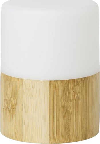 Duni Bright LED bordlampe i bambus