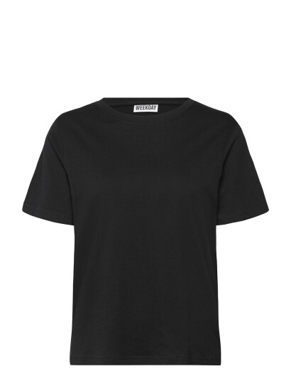 Weekday Standard T-Shirt - Black - XXS