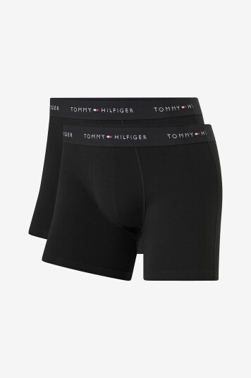 Tommy Hilfiger Boksershorts WB 5 pakning Svart Tommy Hilfiger Boksershorts WB 5 pakning Svart