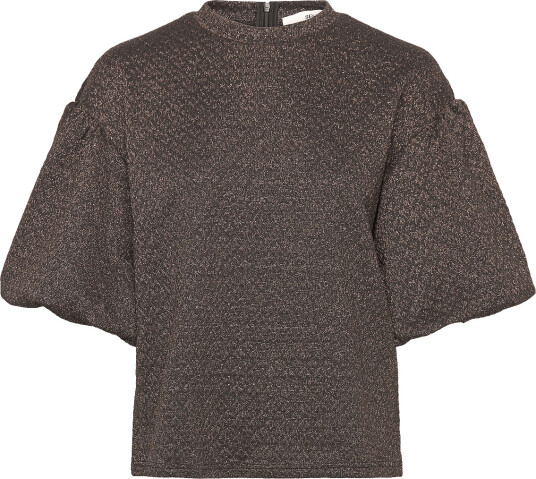 Selected | Slfagnethe 2/4 O Neck Jaquard Top | XS