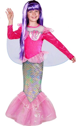 Ciao Srl. Kostymer Princess Sirena Ciao Srl. 8-10 år (128-140) Kostymer Rosa 11776A.8-10-NC