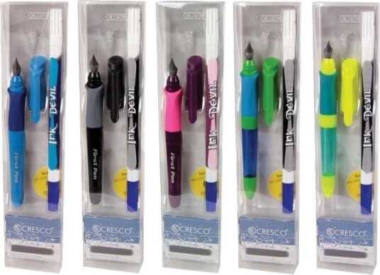 Cresco Evighetsblyant First Pen + Viskelær + 6 Patroner (406753) Cresco Evighetsblyant First Pen + Viskelær + 6 Patroner (406753)