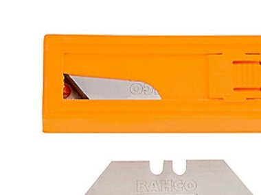 Bahco Trapez Knivblade - Dispenser Med 10 Stk Trapezblade Til Hobbyknive