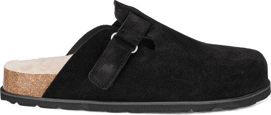 Shepherd Valdemar Tofflor BLACK SUEDE 45