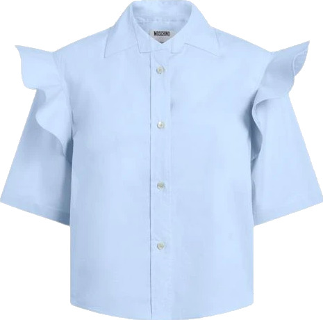 Moschino Dame Bluser & Skjorter Blå XL,