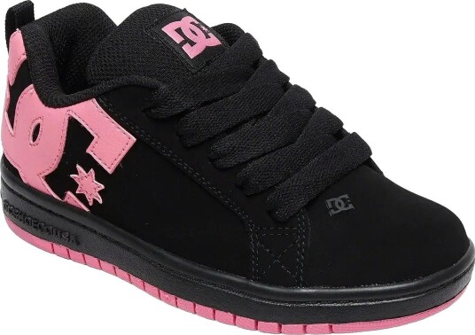 DC Court Graffik - BLACK/PINK - 36.5