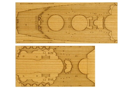 Tamiya 12645 1/350 Yamato Deck Sheet - Japanese Battleship