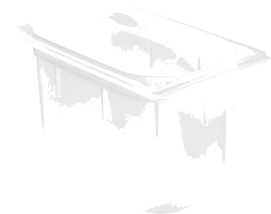PULSIVA Kantine GN 1/4 Risa GN 1/4 3.7 l 26.5x16.2x15 cm LxBxD Transparent