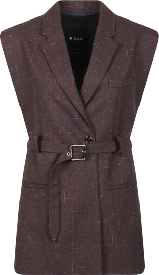 Pinko Dame Jakker Brun S, Pinko Dame Jakker Brun S,
