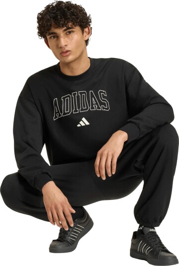 Adidas Sportswear M Coll Ft Crw Black M