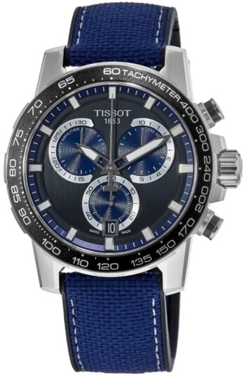 Tissot Herreklokke T125.617.17.051.03 Supersport Sort/Gummi Ø45.5 mm