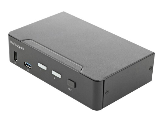 StarTech 2 Port HDMI KVM Switch 4K 60Hz med USB 3.0 Hub for Videotilbehør StarTech 2 Port HDMI KVM Switch 4K 60Hz med USB 3.0 Hub for Videotilbehør