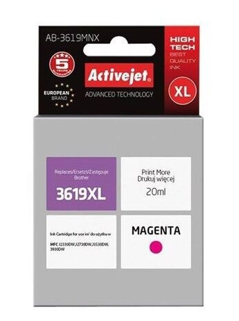 ActiveJet Supreme AB-3619MNX - XL - magenta - ink cartridge (alternative for: Brother LC3619XLM) - Blekkpatron Rød
