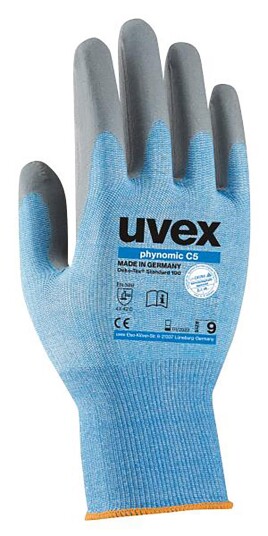 uvex PHYNOMIC C5 Skjærebestandige hansker uforet 6 Klær uvex PHYNOMIC C5 Skjærebestandige hansker uforet 6 Klær